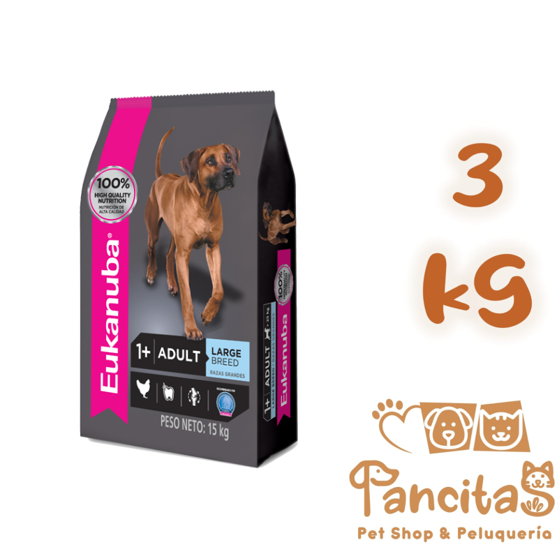 EUKANUBA  ADULTO LARGE 3KG