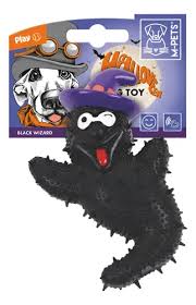 CHIFLE HALLOWEEN FANTASMA NEGRO 14CM