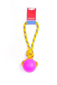 SOGA ALPINA 8MM + PELOTA DE GOMA MEDIANA 25CM LARGO