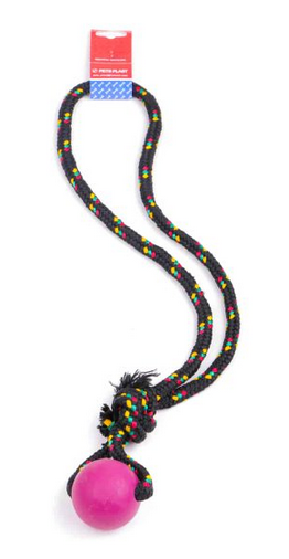 SOGA ALPINA 12MM CON PELOTA DE GOMA MEDIANA 55CM LARGO