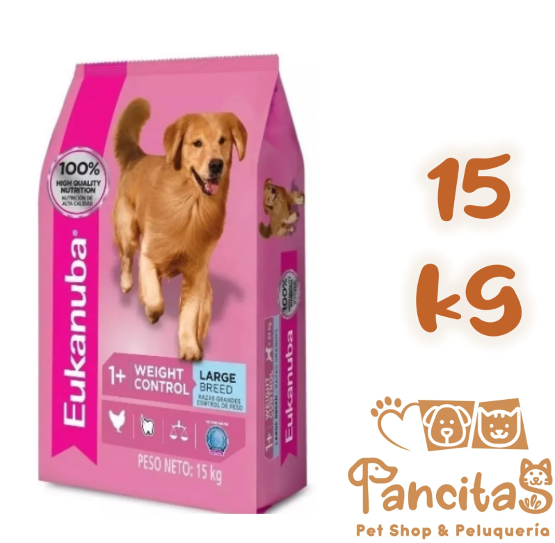 EUKANUBA WEIGHT CONTROL LARGE 15KG