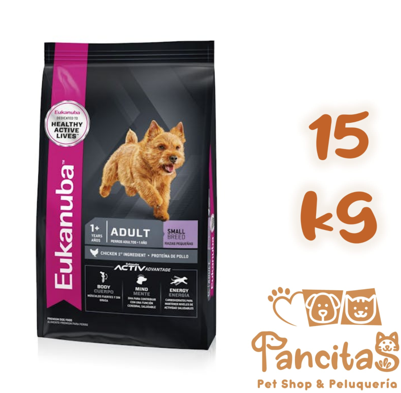 EUKANUBA  ADULTO SMALL 15KG PROMO