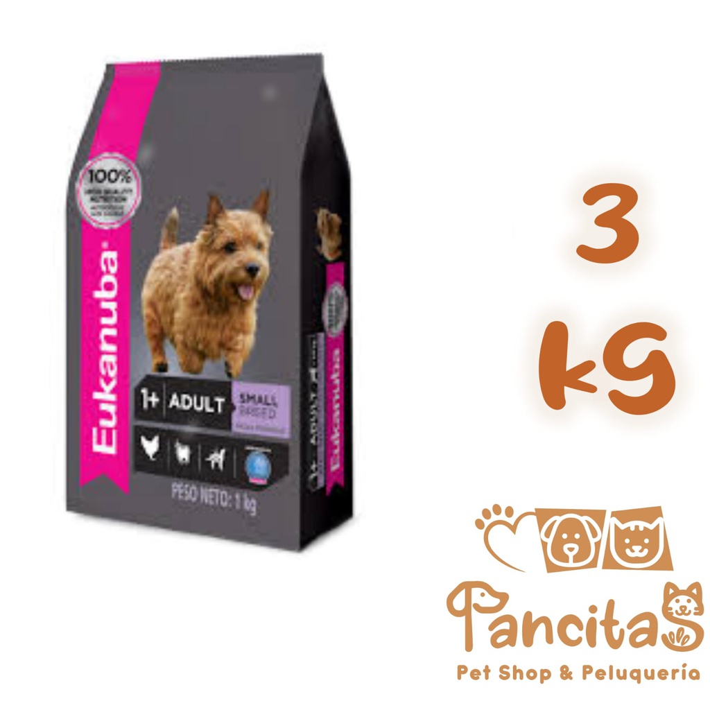 EUKANUBA  ADULTO SMALL 3KG PROMO