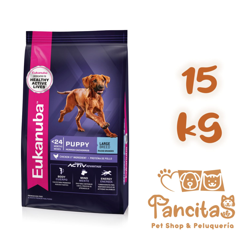 EUKANUBA  PUPPY LARGE 15KG