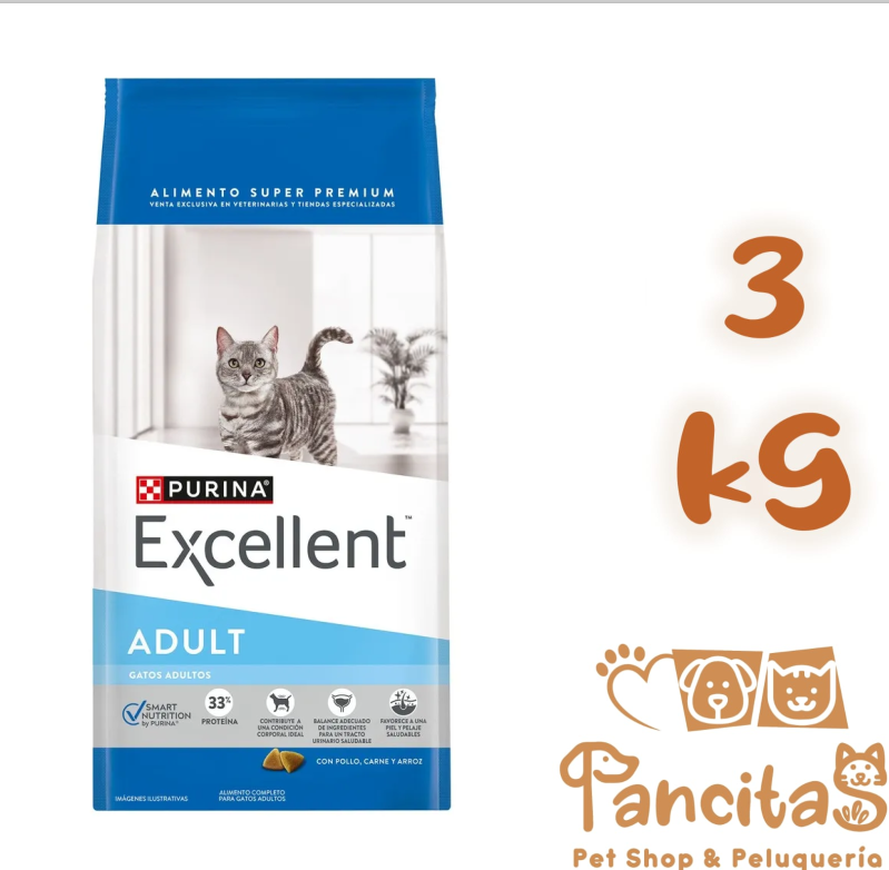 EXCELLENT CAT AD 3KG PROMO