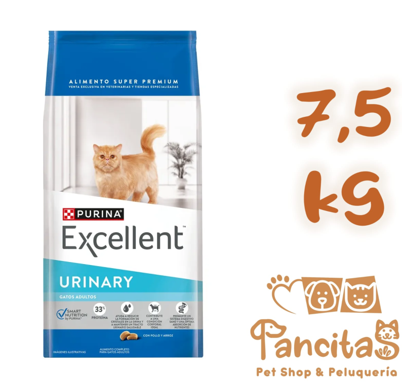 EXCELLENT CAT URINARY 7,5KG