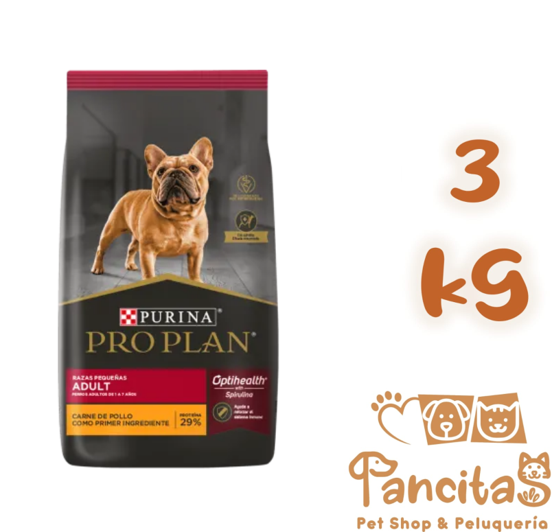 PRO PLAN DOG ADULT SMALL 3KG