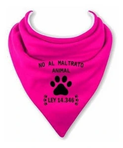 Pañuelo no al maltrato animal