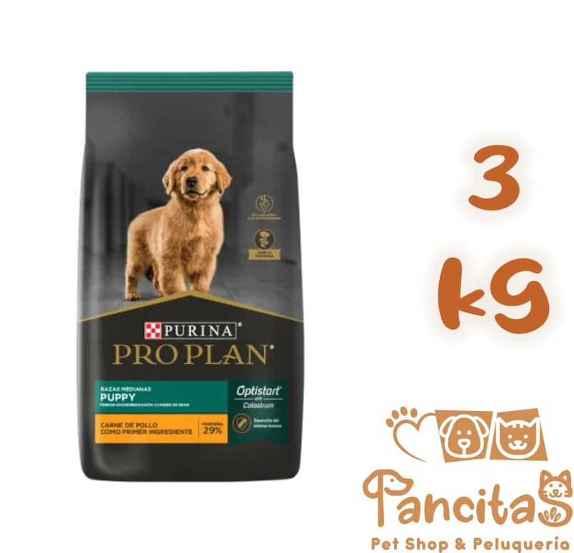 PRO PLAN DOG PUPPY MEDIUM 3KG