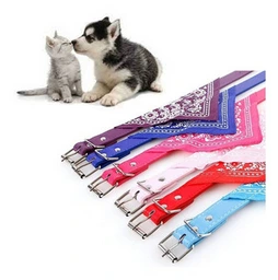 [8230] COLLAR GATO BANDANA
