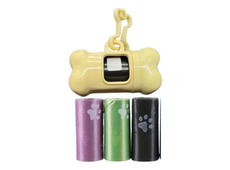 PACK PORTA BOLSA + 4 ROLLOS