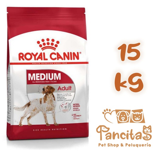 [RC] ROYAL CANIN DOG MEDIUM ADULT 15KG PROMO