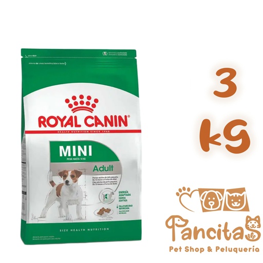 [RC] ROYAL CANIN DOG ADULT MINI 3KG PROMO