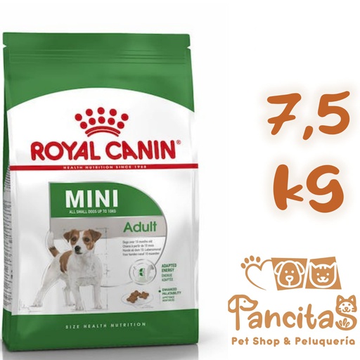 [RC] ROYAL CANIN DOG ADULT MINI 7,5KG PROMO