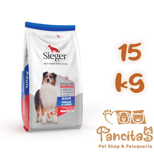 [SG] SIEGER DOG ADULT 3KG MEDIUM&amp;LARGE 15KG