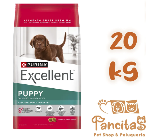 [EXC] EXCELLENT DOG PUPPY MEDIUM/LARGE 20KG