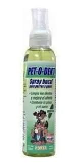 SPRAY MENTA BUCAL DENTAL PET O DENT