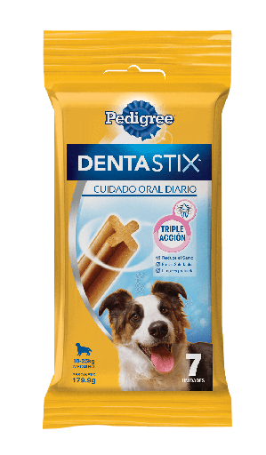 PEDIGREE DENTASTIX  RAZAS MEDIANAS X7 PROMO 4X3