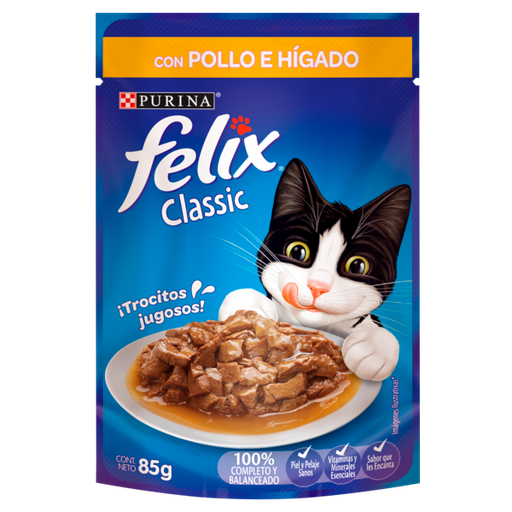 FELIX POUCH POLLO E HIGADO