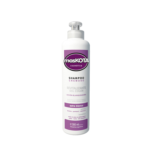 +KOTA SHAMPOO EXTRA BLANCO/ REVITALIZANTE DE COLOR 200ML
