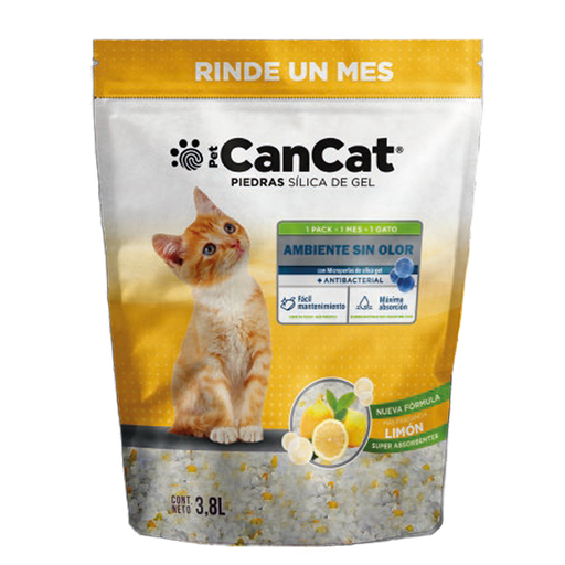 PIEDRITAS SILICAS CANCAT LIMON 3,8L