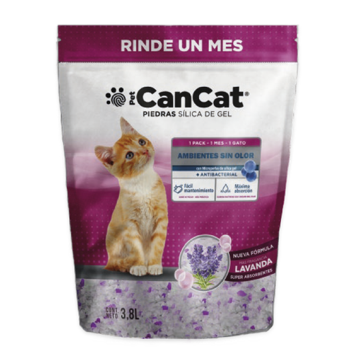 PIEDRITAS SILICAS CANCAT LAVANDA 3,8L