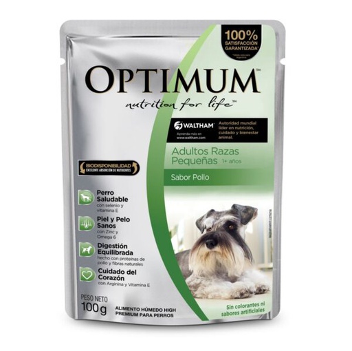 OPTIMUM POUCH DOG AD SMALL