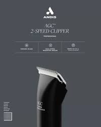 MAQUINA PELADORA ANDIS AGC 2 VELOCIDADES CLIPPER