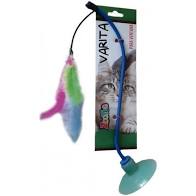 ZOOTEC VARITA C/ SOPAPA DE GATO CON PLUMA