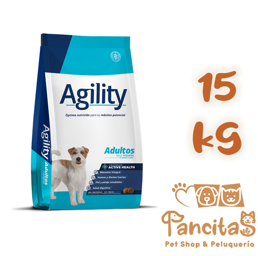 AGILITY DOG ADULTO RAZAS PEQUEÑAS 15KG