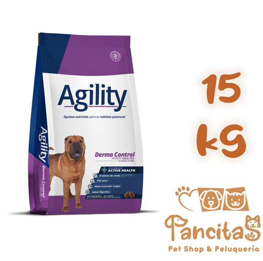 AGILITY DOG DERMA CONTROL 15KG