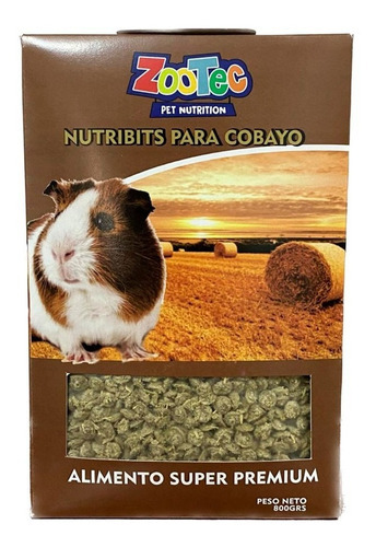 [NUT003] ZOOTEC CAJA ALIMENTO PARA COBAYO