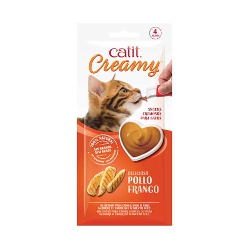 CATIT POUCH CAT CREAMY POLLO