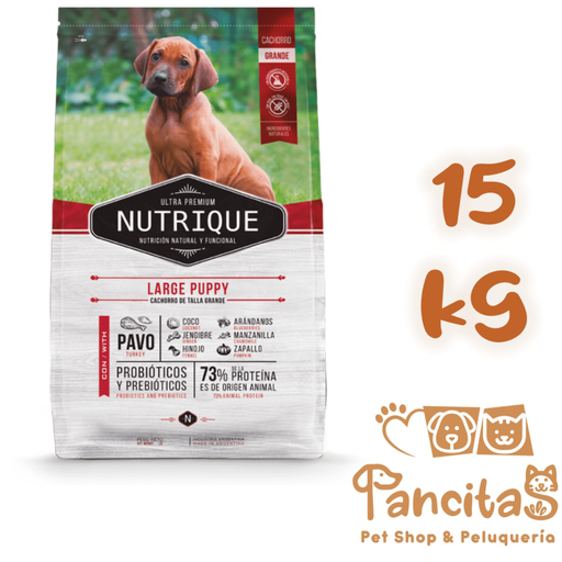 NUTRIQUE DOG PUPPY LARGE 15KG