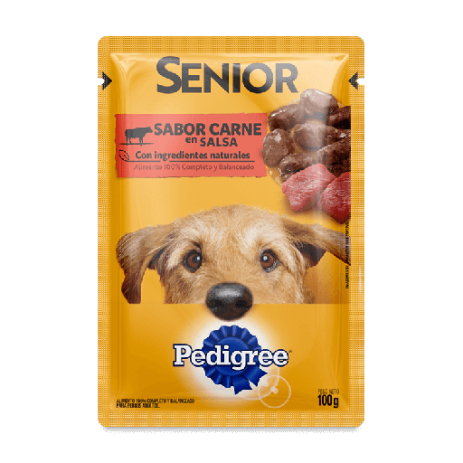 PEDIGREE POUCH DOG ADULTO +7 100GR PROMO 5+1