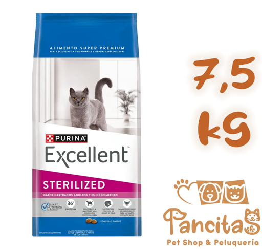 EXCELLENT CAT STERILIZED 7,5KG