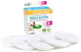 [43746] CATIT REPUESTO FILTRO HAGEN TRIPLE ACTION FOUNTAIN FILTER - PACK 5