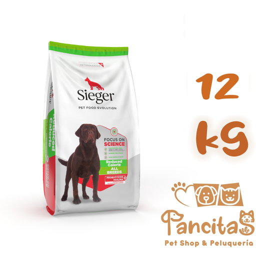 SIEGER DOG REDUCED CALORIES 12KG