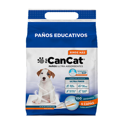 CANCAT PAÑO ALFOMBRA 60x40CM PACK 100 U