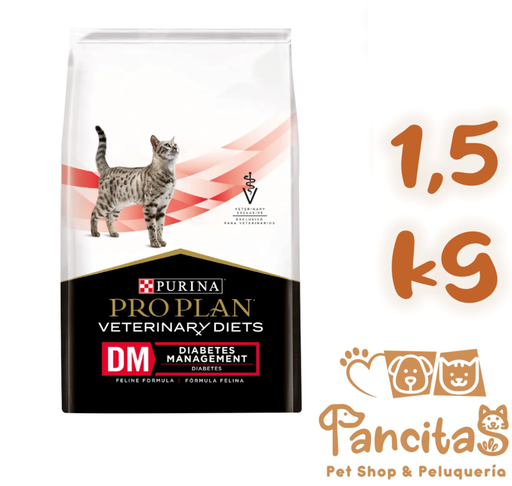 PRO PLAN CAT MEDICADO DM DIABETES MANANGEMENT 1,5 KG