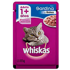 WHISKAS POUCH ADULTO SARDINA SALSA PROMO 5+1