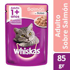 WHISKAS POUCH ADULTO SALMON SALSA PROMO 5+1