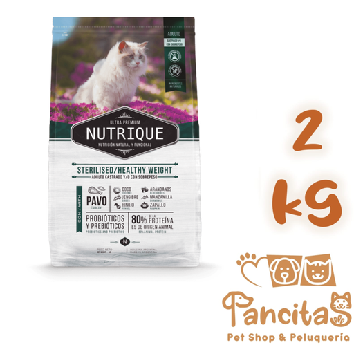 NUTRIQUE CAT AD STERILISED / H. WEIGHT X 2KG