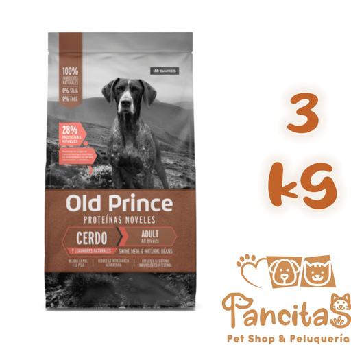 OLD PRINCE DERMA CERDO 3KG