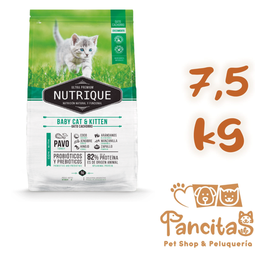 NUTRIQUE CAT KITTEN 7,5KG