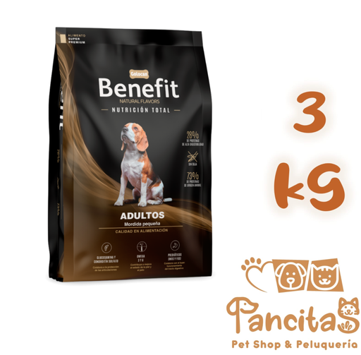 BENEFIT DOG ADULT SMALL 3KG