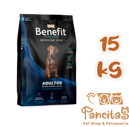 BENEFIT DOG ADULT 15KG