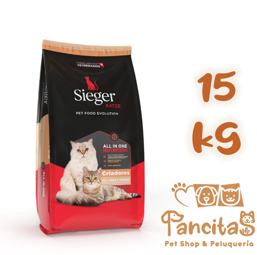 SIEGER KATZE CAT ADULT CRIADORES 15KG