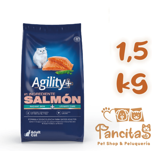 AGILITY+ CAT AD SALMON 1,5 KG