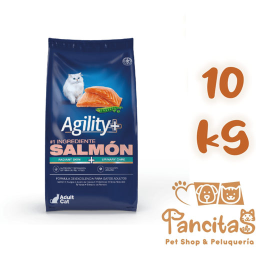 AGILITY+ CAT AD SALMON 10 KG